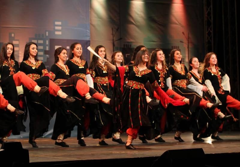 Photograph illustrating Dabke
