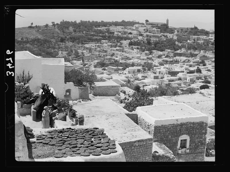 Archival photograph of Safed