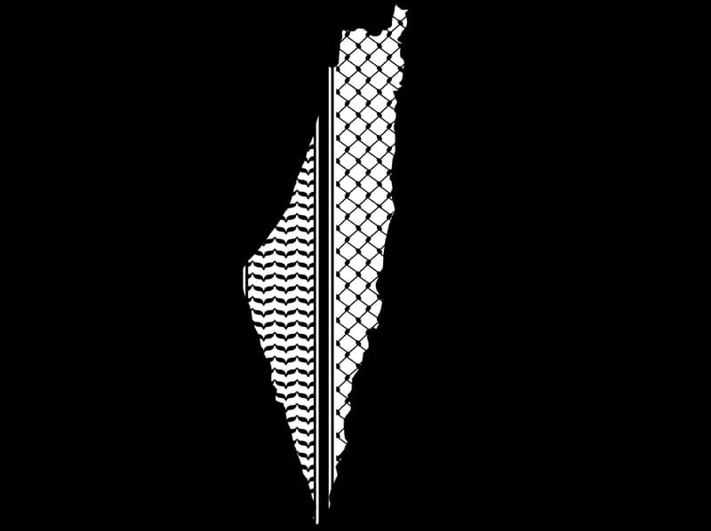 Photograph illustrating Keffiyeh