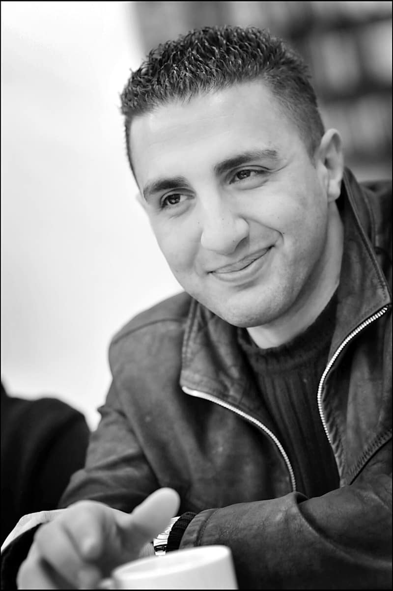 Portrait of Najwan Darwish