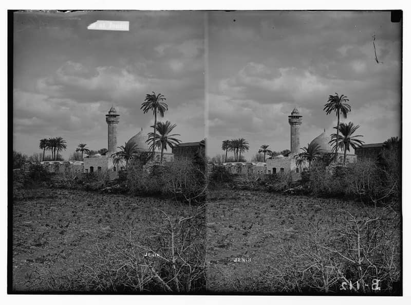Archival photograph of Jenin