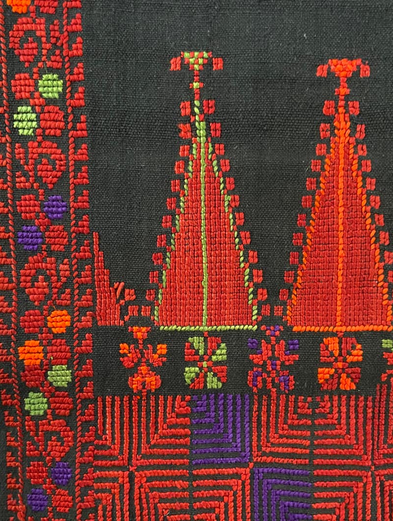 Photograph illustrating Tatreez
