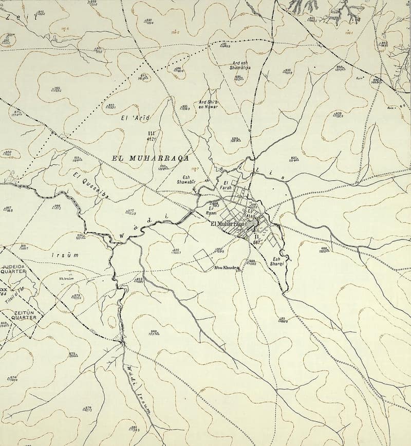 Archival photograph of Al-Muharraqa