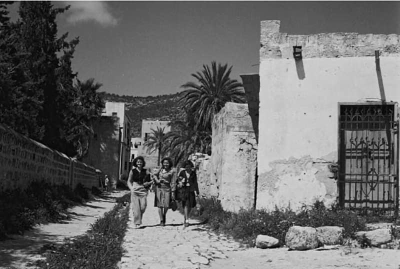 Archival photograph of Al-Bassa