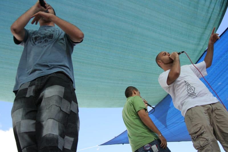 Photograph illustrating Palestinian Music