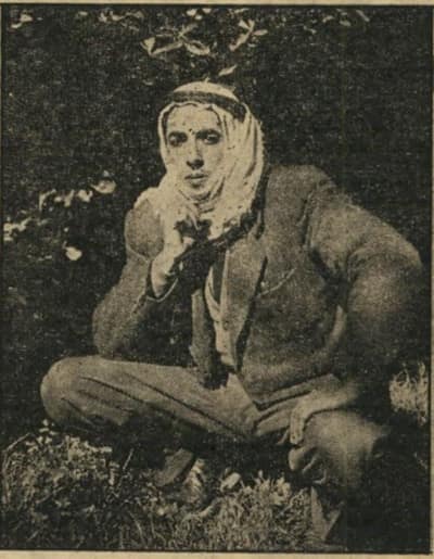 Portrait of Rashid Hussein