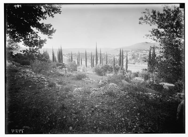 Archival photograph of Ein Karem
